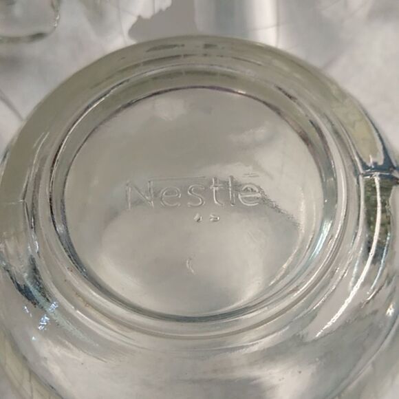 Vintage Nestle Glass World Map Mugs Set (4) - Picture 4 of 7